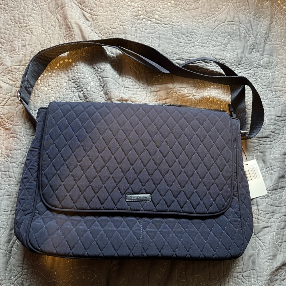 Vera Bradley Messenger Laptop Bag (New)